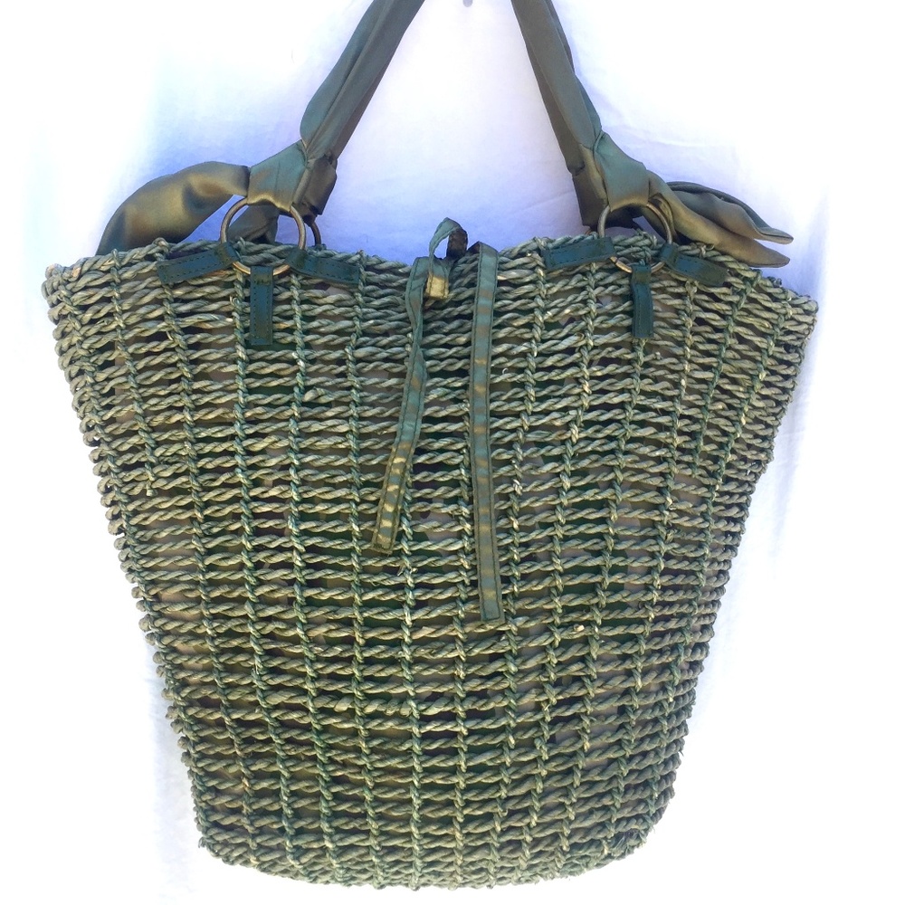 REEF "Monaco" Raffia Tote